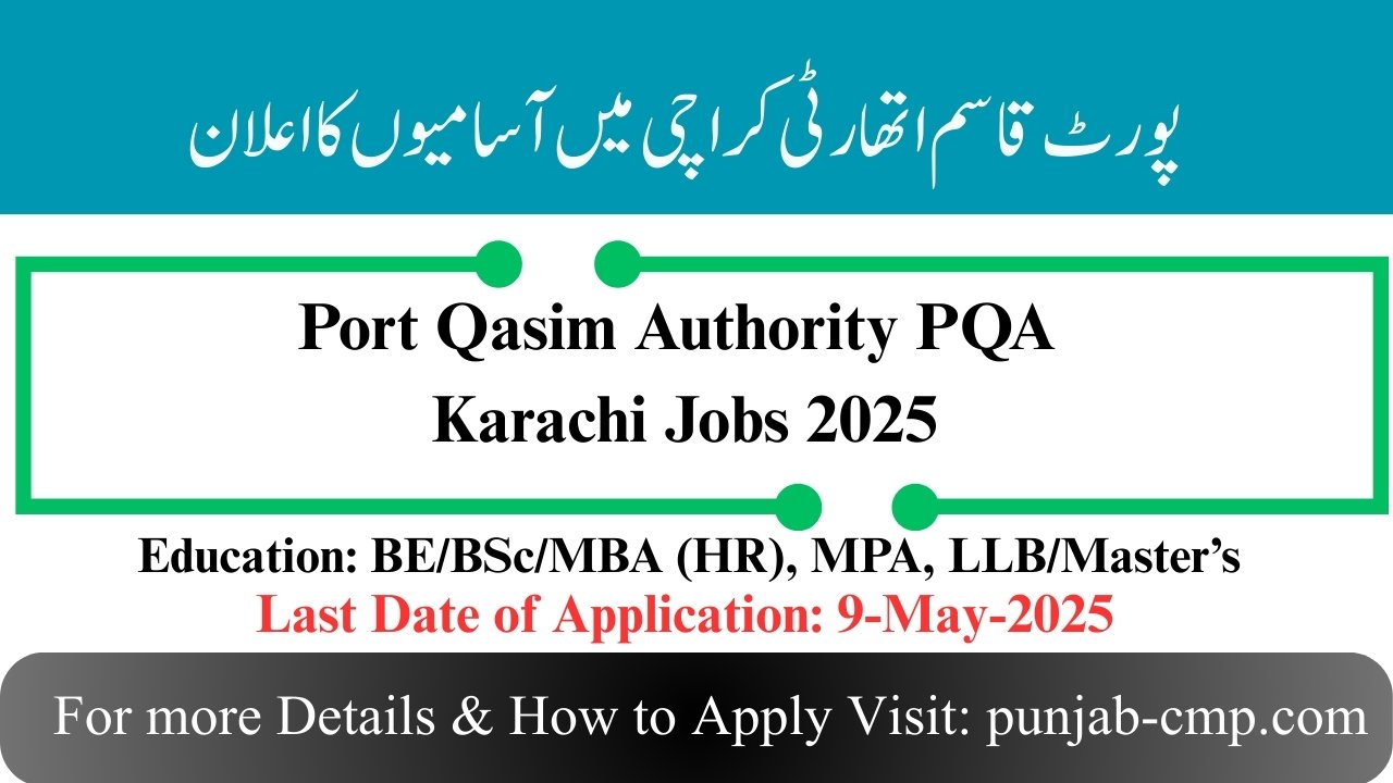 PQA Karachi Jobs 2025